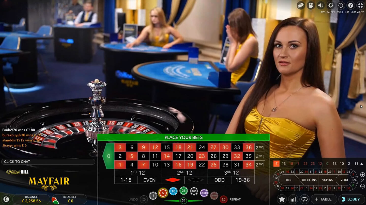 Live ruleta v zahraničnom online kasíne